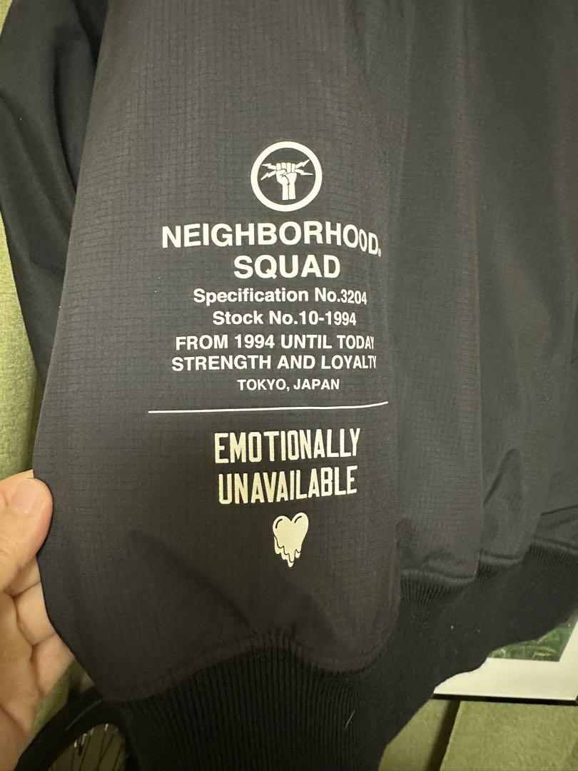 NEIGHBORHOOD x EMOTIONALLY MA-1ジャケット