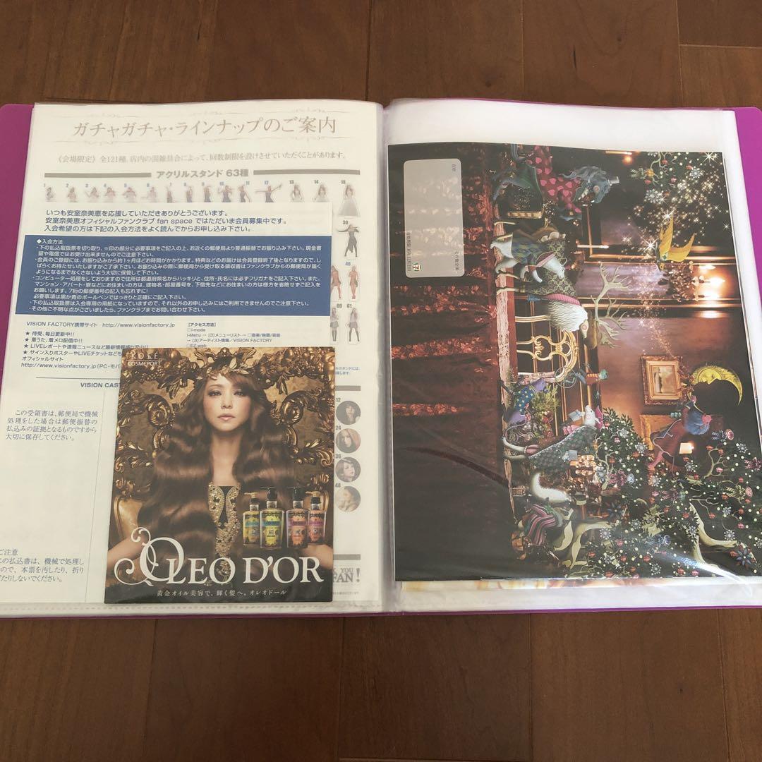 ① 新品 安室奈美恵 歴代ツアーグッズ パンフレット 冊子 スクラップ2008〜 ②新品 安室奈美恵 歴代ツアーグッズ パンフレット 冊子