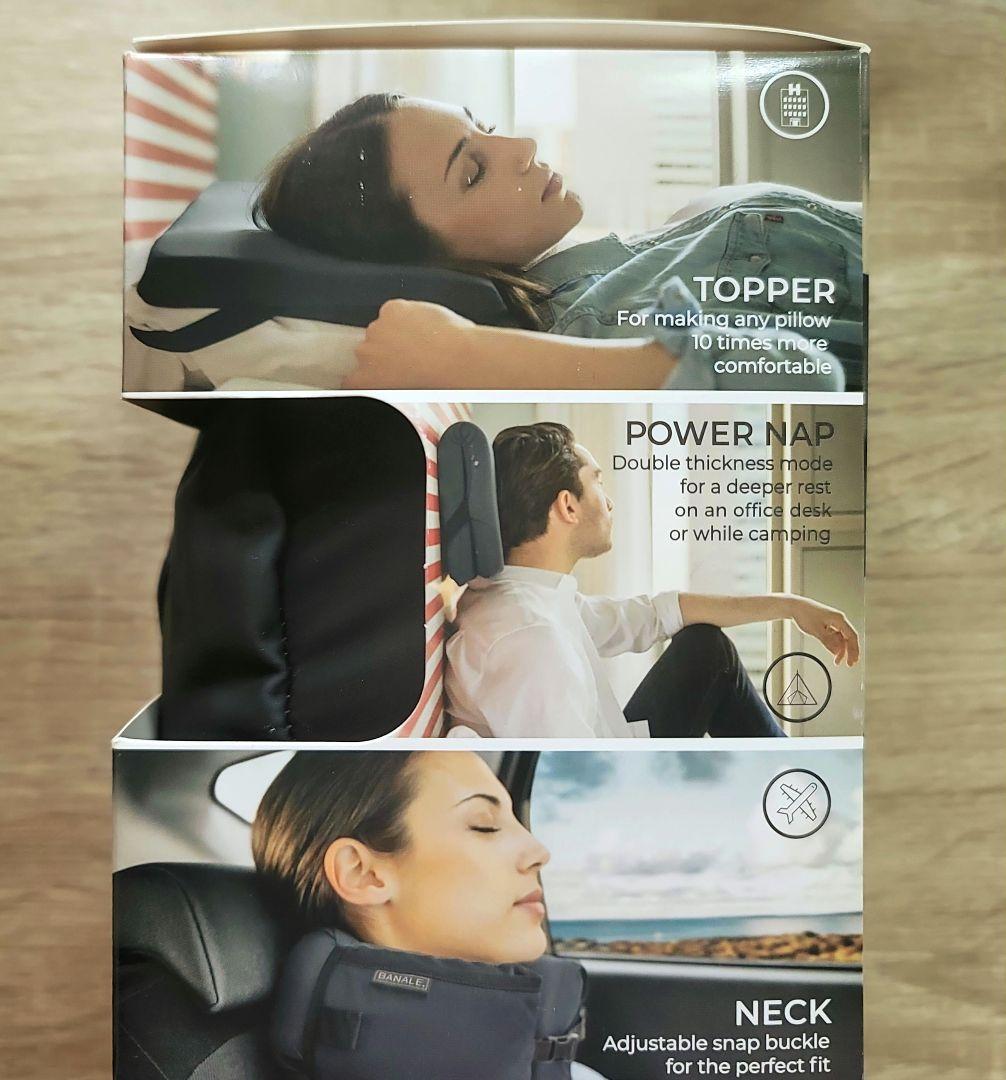 値引き中！BANALE OMNI PILLOW グレー　ネックピロー枕クッション 値引き中！BANALE OMNI PILLOW グレー ネックピロー枕クッション