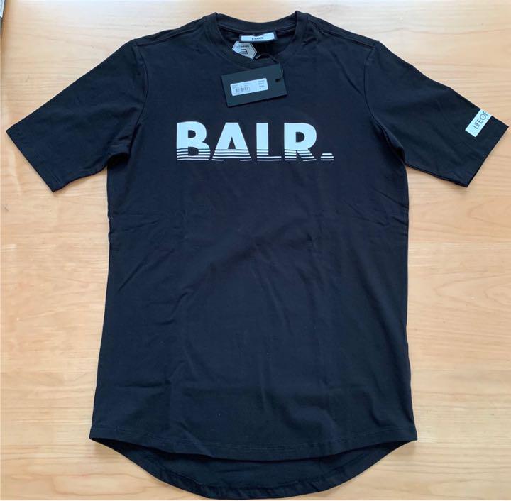 新品★BALR. 完売品★ボーラー メンズ Tシャツ ブラック Sサイズ
