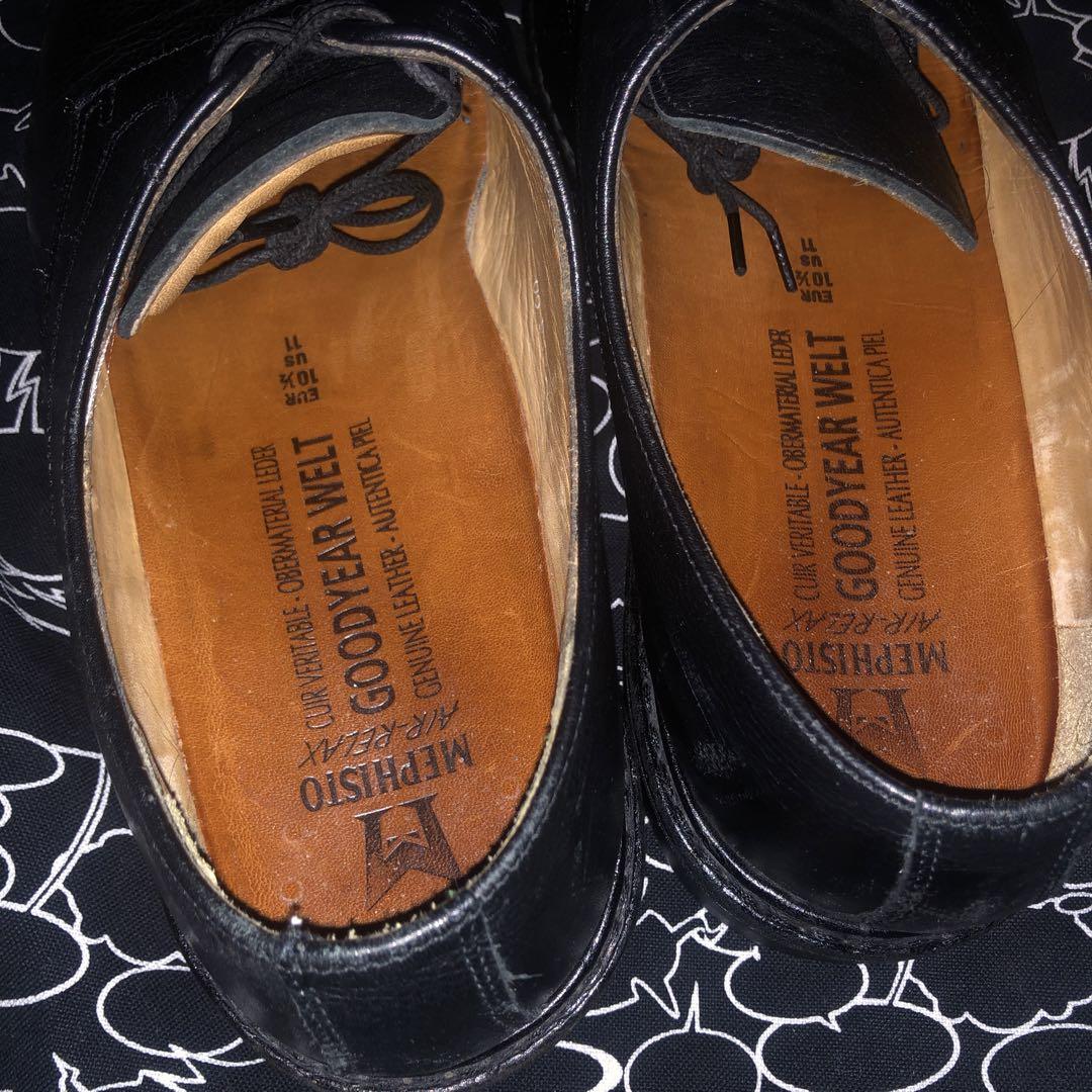 MEPHISTO エナメル レースアップシューズ 23.5㎝ ブラウン MEPHISTO エナメル レースアップシューズ 23.5㎝ ブラウン