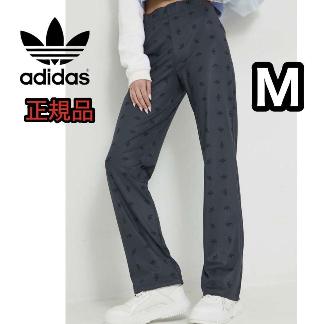 アディダス レディース イージーパンツ ジャージ スウェットパンツ 総柄 Mパンツ