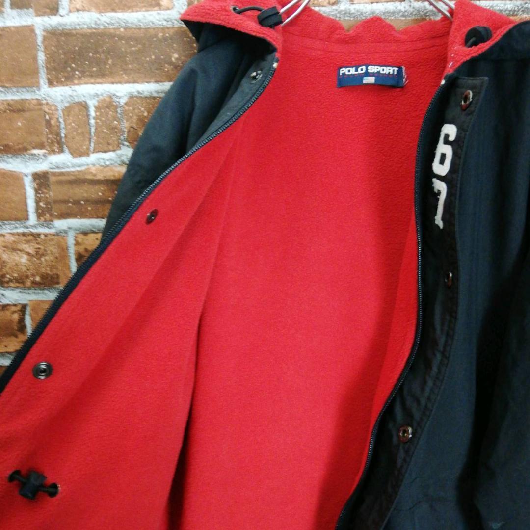 ビッグロゴ】【裏起毛】ラルフローレン☆ナイロンジャケット パーカー