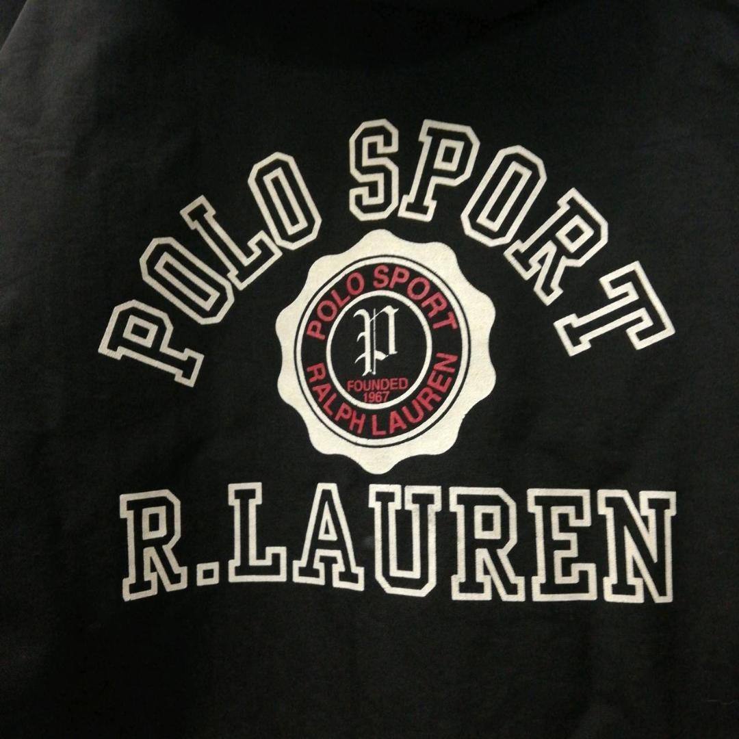 ビッグロゴ】【裏起毛】ラルフローレン☆ナイロンジャケット パーカー