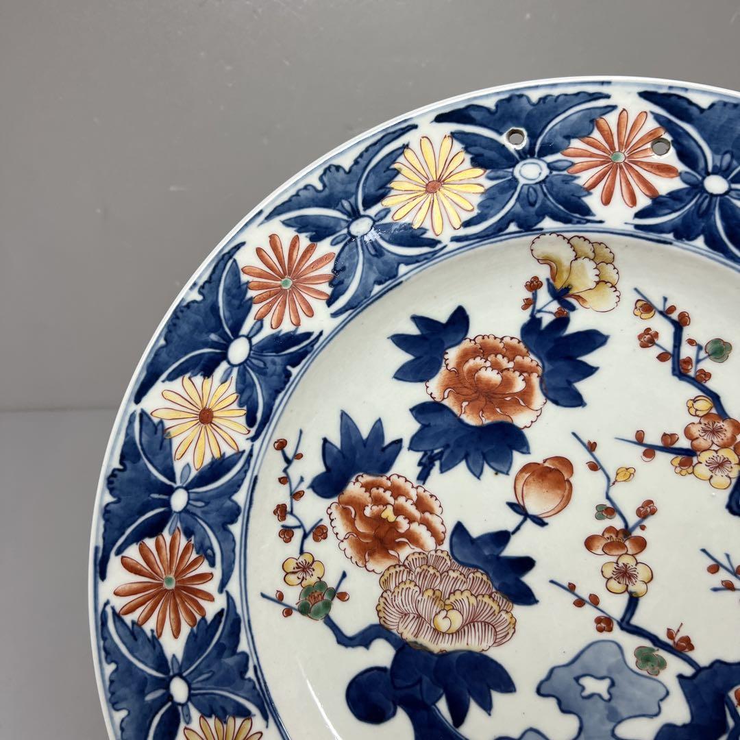 古伊万里　髭皿　幅約32.4㎝　東さ7-0705③ 古伊万里 髭皿 幅約32.4㎝ 東さ7-0705③ - メルカリ