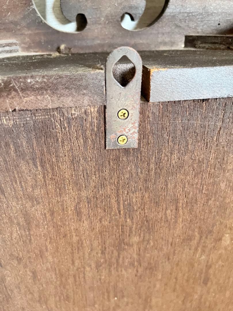 CITIZEN 壁掛け時計 振り子付き ウッド調