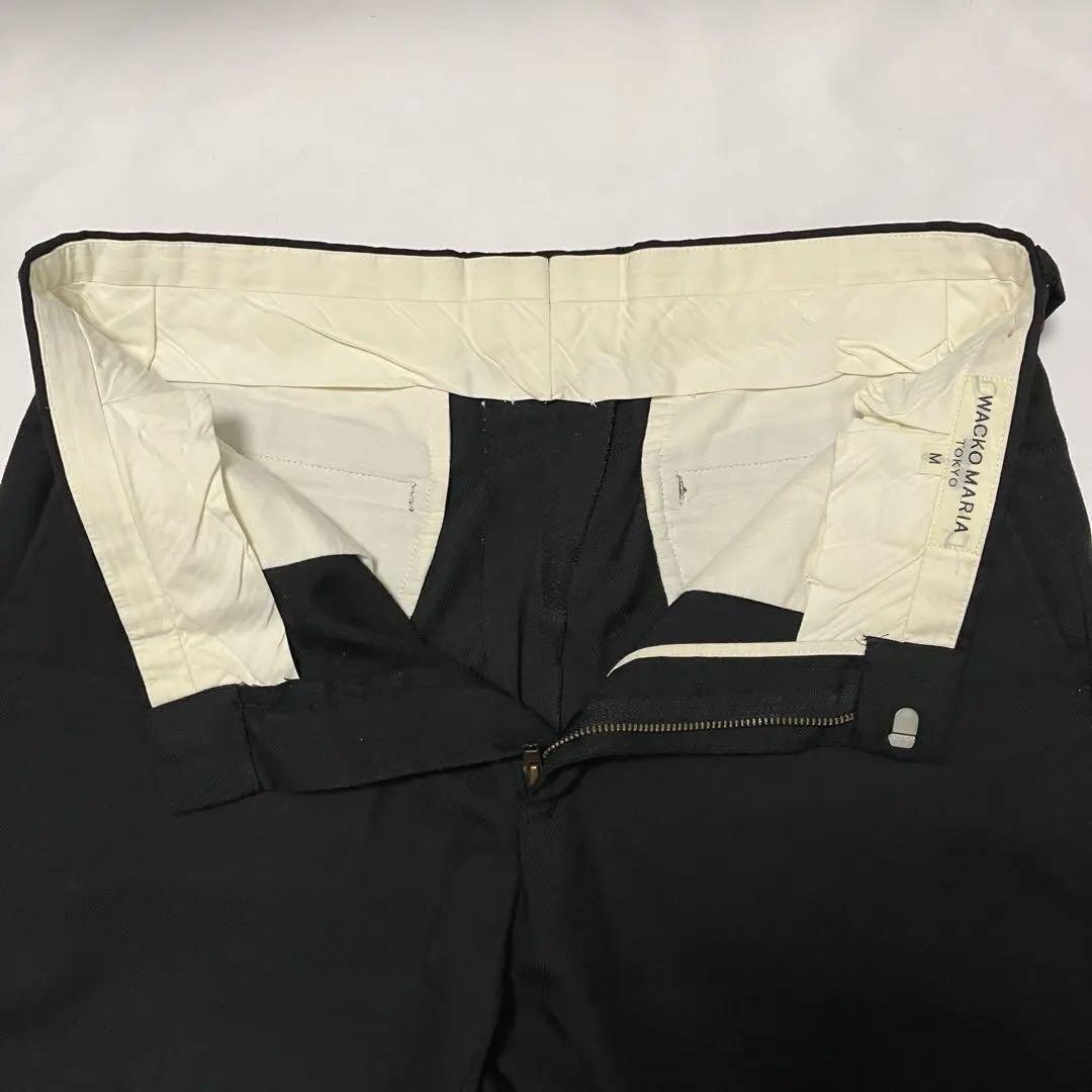 WACKO MARIA ワコマリアPLEATED TROUSERS スラックスM