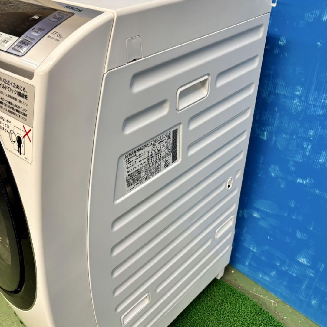 453 ドラム式洗濯機　容量11kg 乾燥6kg 国内メーカー　家族向け