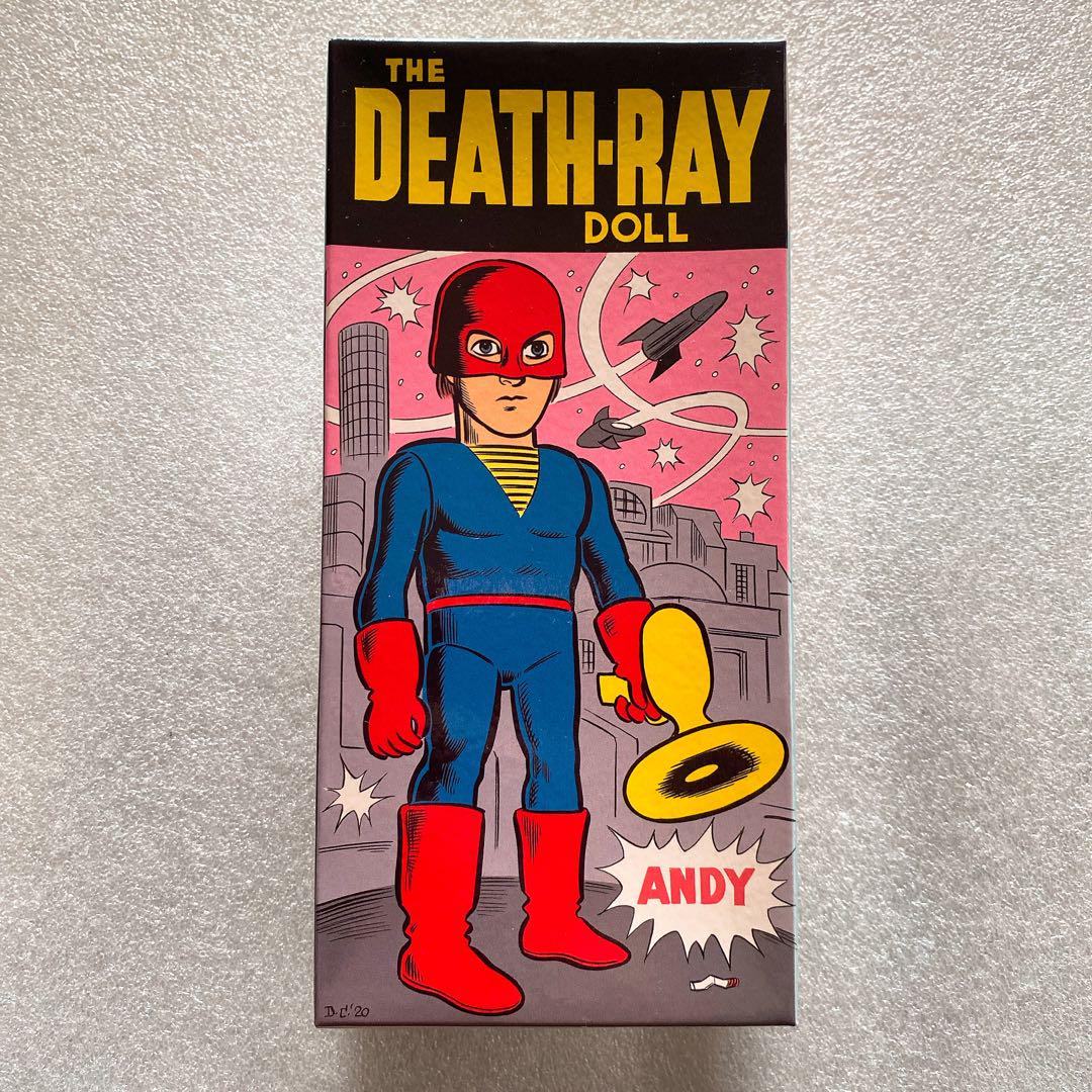 ダニエル・クロウズ THE DEATH RAY デスレイ アメトイ ソフビ ダニエル・クロウズ THE DEATH RAY デスレイ アメトイ ソフビ