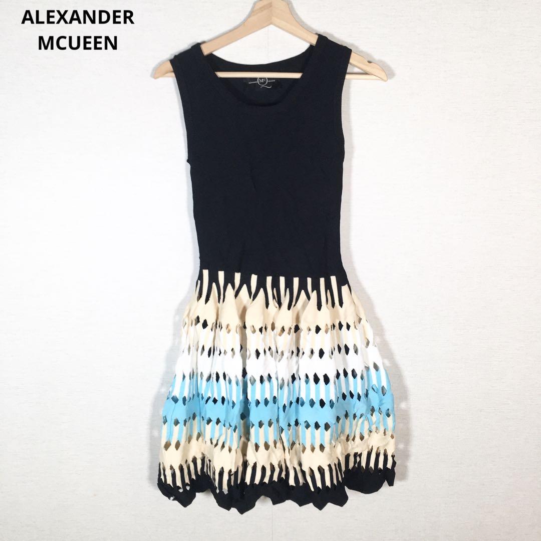 ☆状態良好☆ALEXANDER McQWEEN ノースリーブワンピース