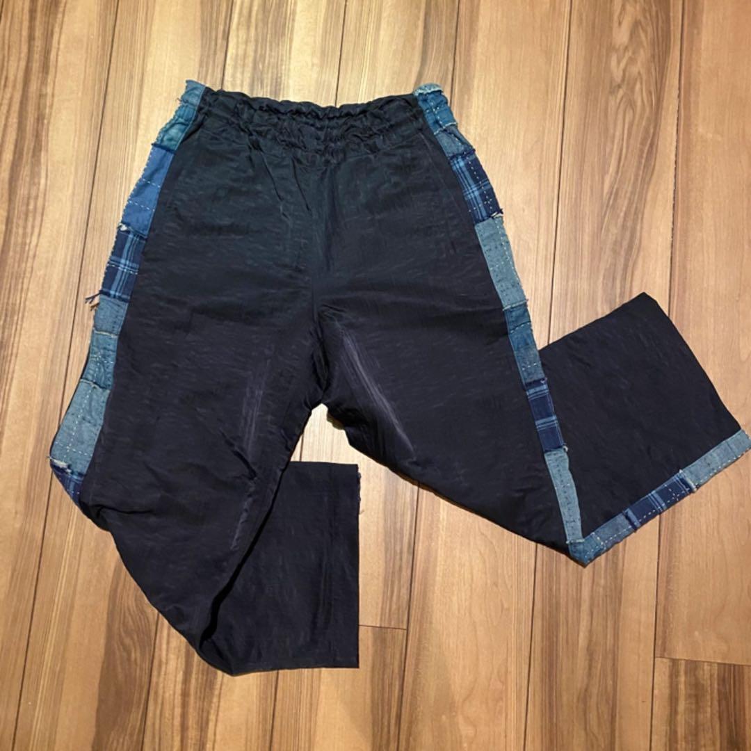 KUON クオン トラック パンツ イージーパンツ 襤褸 S