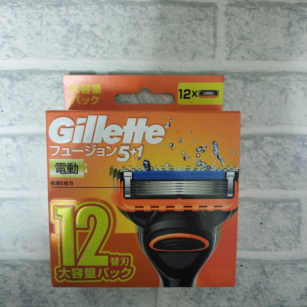 ジレットフュージョン 5+1 12本電動