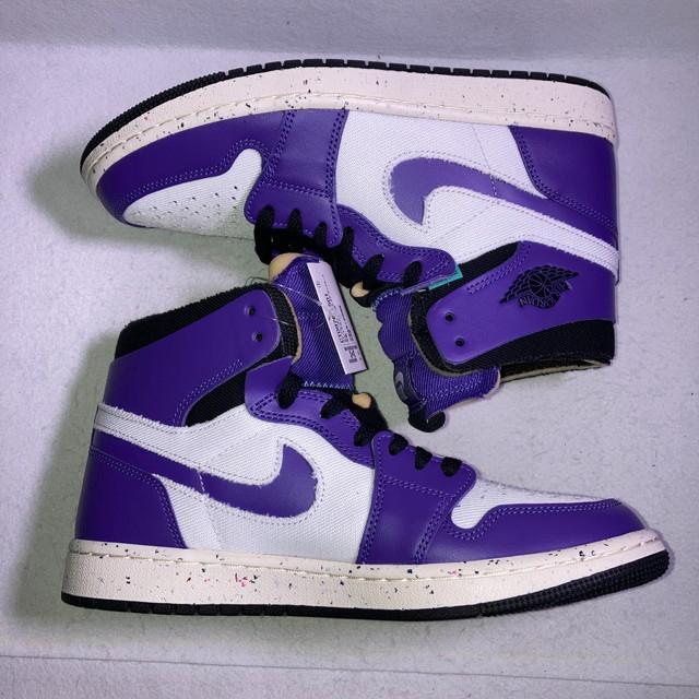 Nike Air Jordan 1 ブラウン/ホワイト/パープル26cm メンズ ナイキ エアジョーダン 1 ロー 26cm ブラウン/パープル/ホワイト