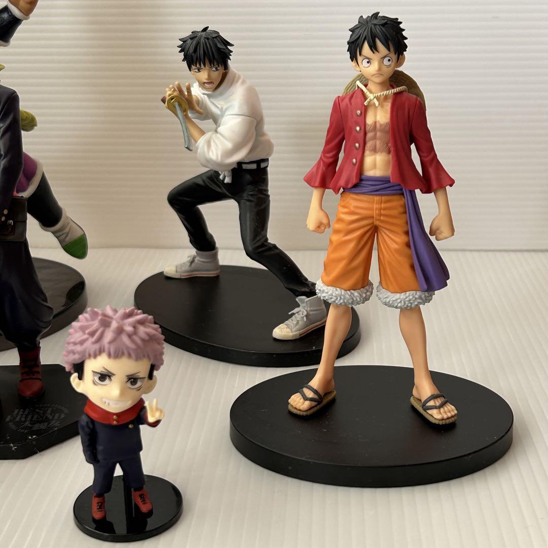 中古品 フィギュア 7体セット 呪術廻戦 ワンピース