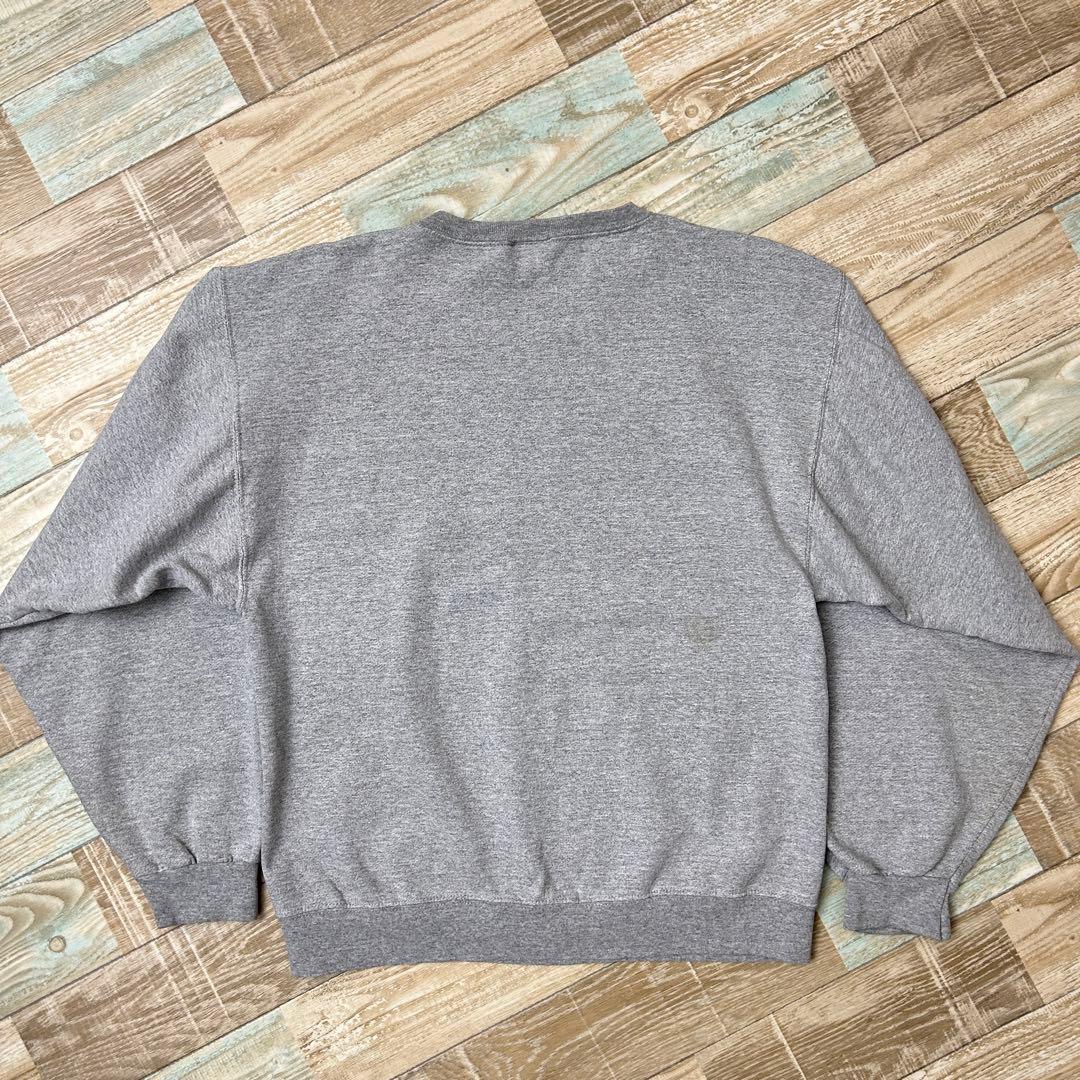 希少 WALT DISNEY ディズニー スウェット 無地 グレー M相当 希少 WALT DISNEY ディズニー スウェット 無地 グレー M相当