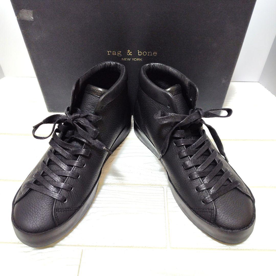 【新品 定価52，920円】RAG&BONE ラグ＆ボーン RB1 レザースニーカー 41.5  rag\u0026bone ラグアンドボーンレザースニーカー
