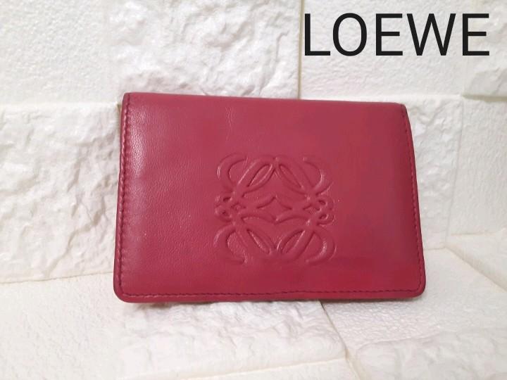 LOEWE カードケース ピンク LOEWE カードケース ピンク