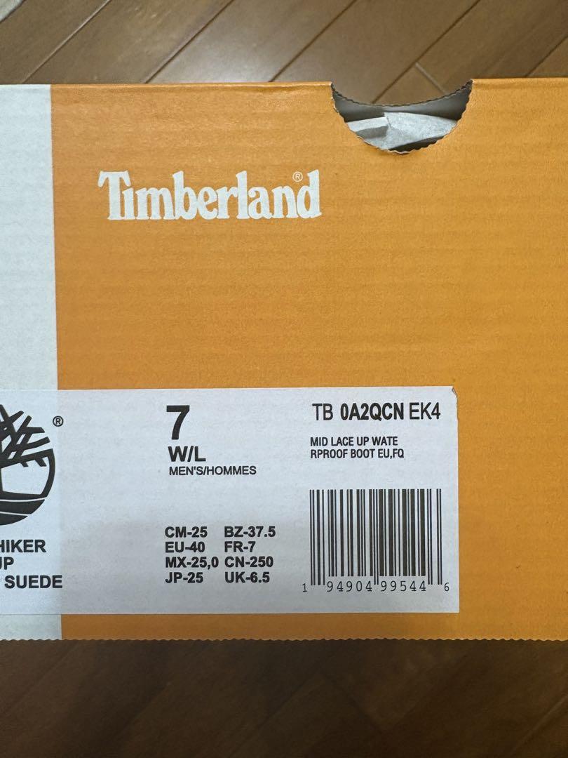 timber land euro hiker midブーツ　GORE-TEX