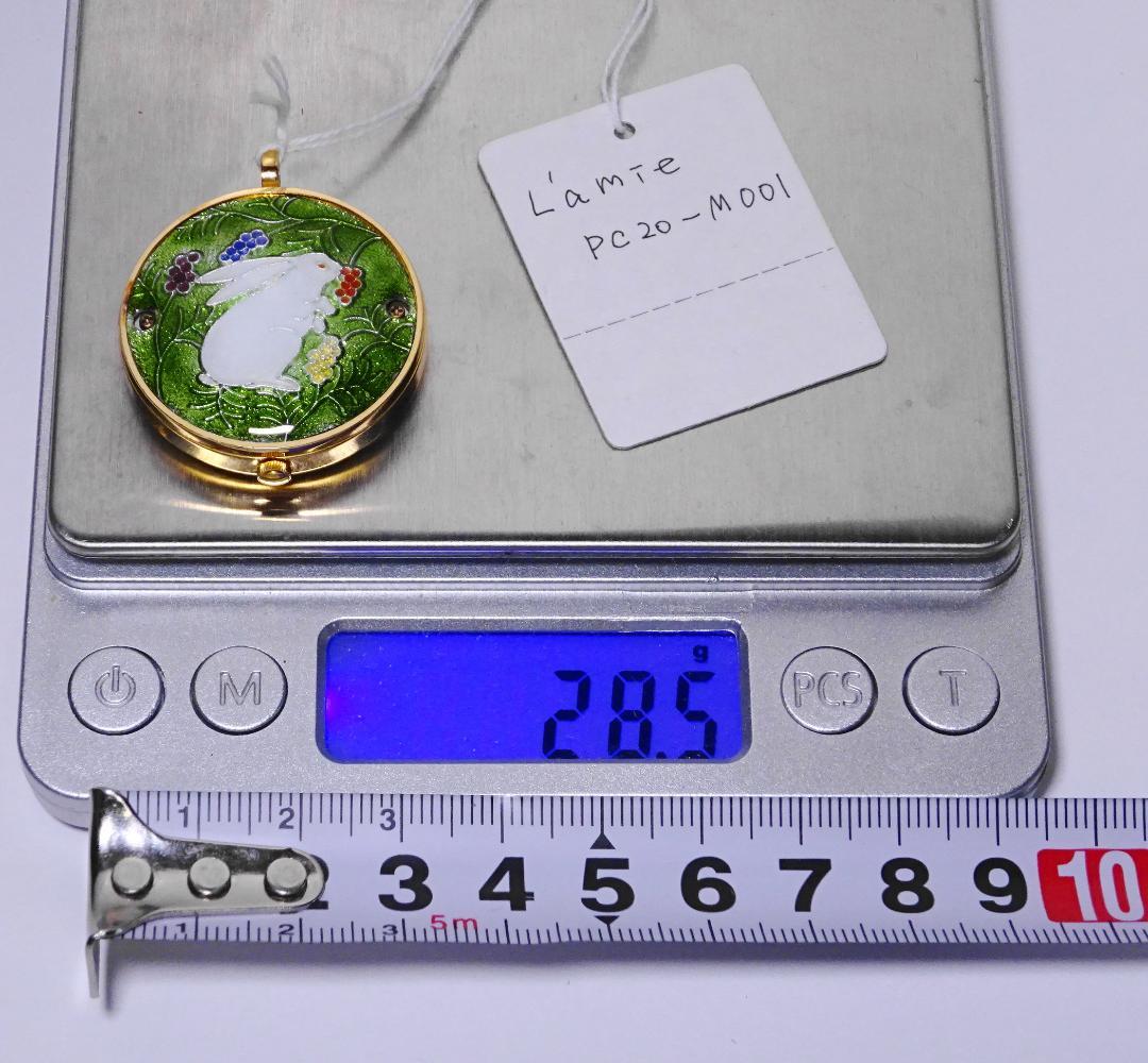 純銀 SEIKO 京七宝 懐中時計 うさぎ みどり 本体のみ 着物用 Lamie 純銀 SEIKO 京七宝 懐中時計 うさぎ みどり 本体のみ 着物用
