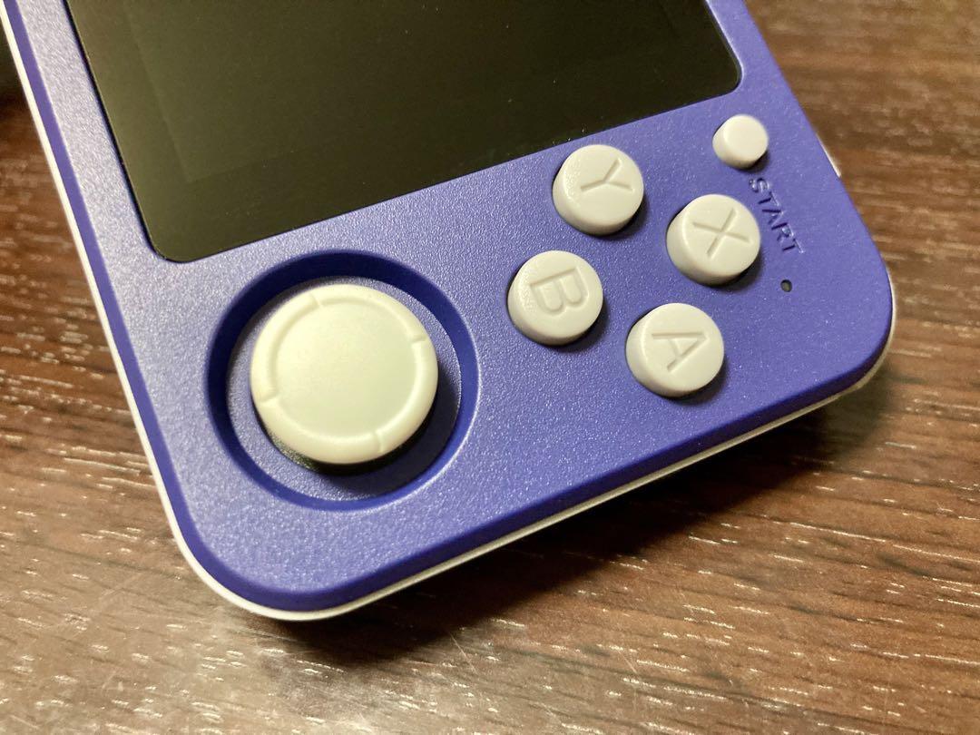 ANBERNIC RG 351P パープル ケース付き 中華エミュレーター機