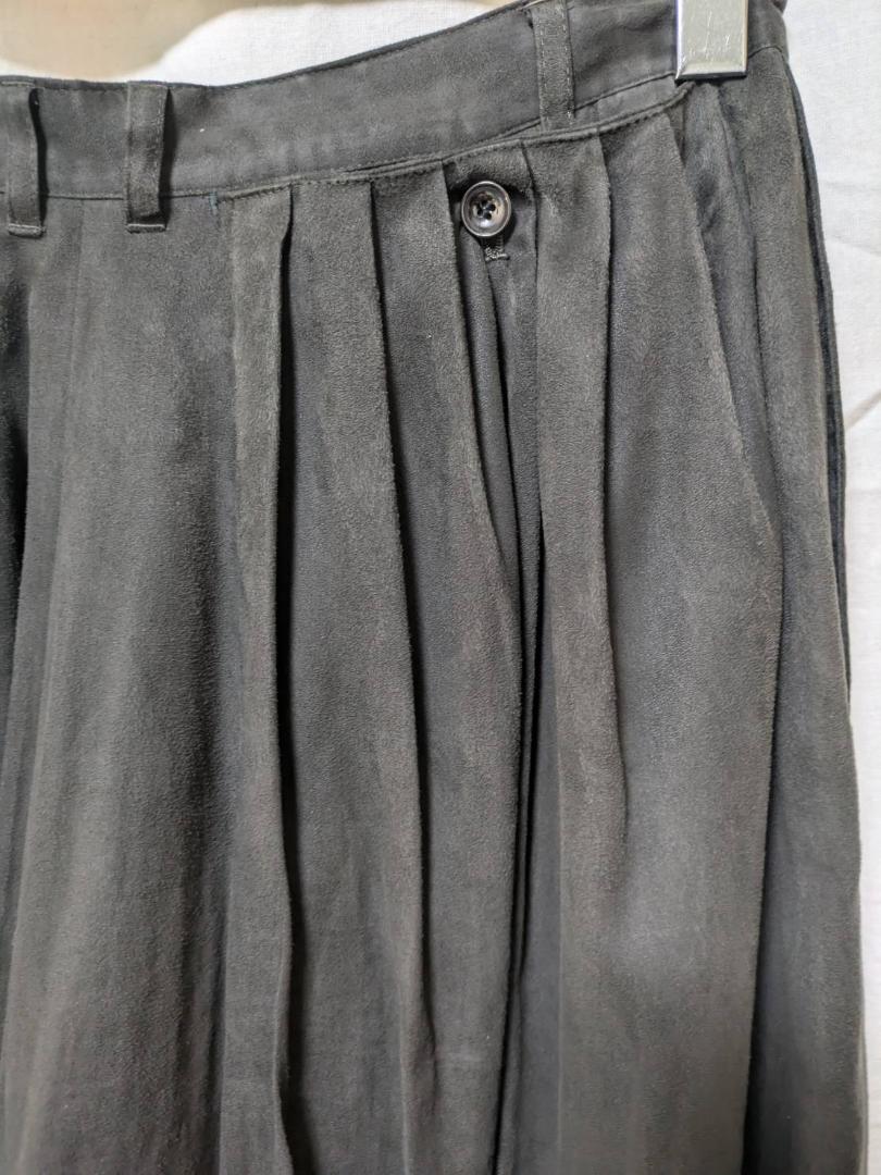 yantor 6タックパンツ YANTOR Chambray Wool 6tuck Pants Enji - BISHOOL,Edwina Horl