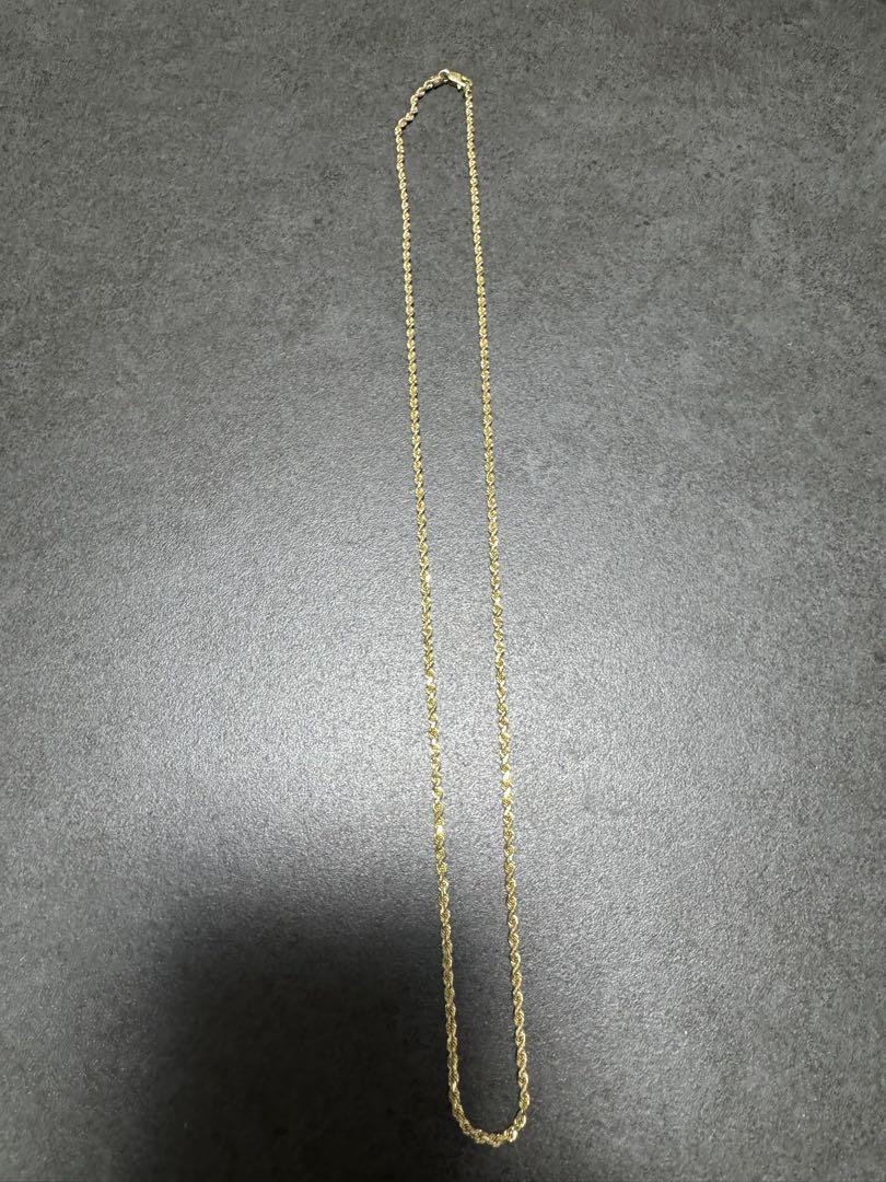 美品 アヴァランチ 10K金 イエローゴールド ネックレス