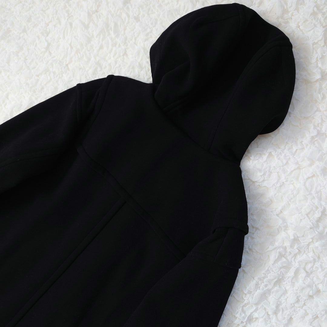 【売約済】UNIQLO　+J　ユニクロ オーバーサイズ　ダッフルコート　黒　M