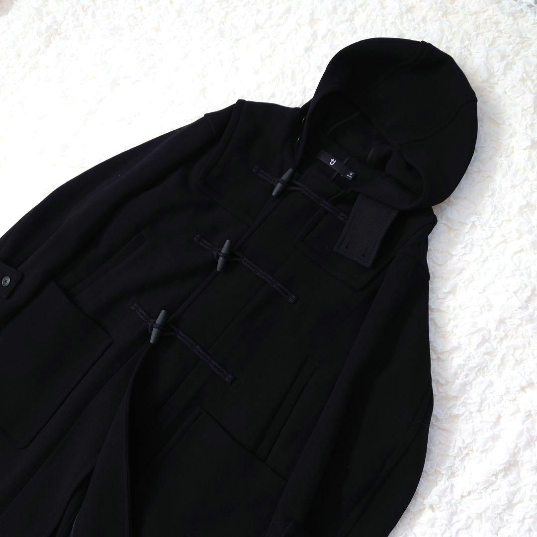 【売約済】UNIQLO　+J　ユニクロ オーバーサイズ　ダッフルコート　黒　M