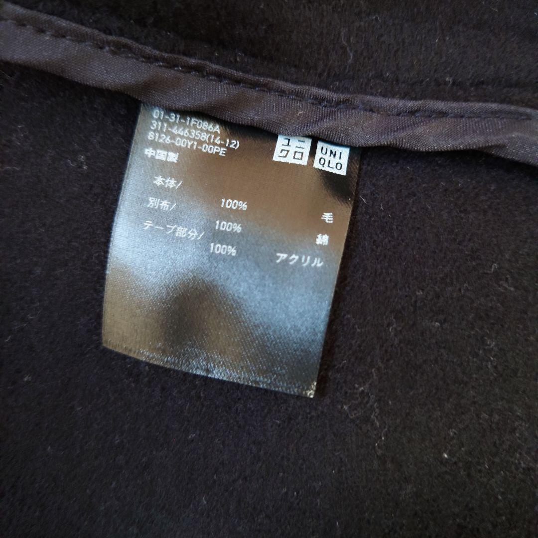 【売約済】UNIQLO　+J　ユニクロ オーバーサイズ　ダッフルコート　黒　M