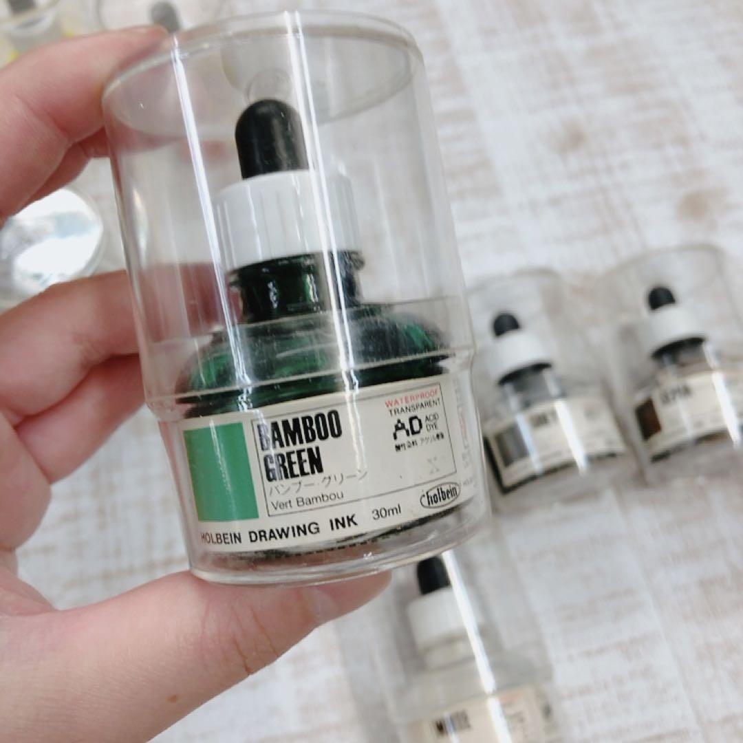 ホルベイン カラーインク 30ml 17色セット - メルカリ