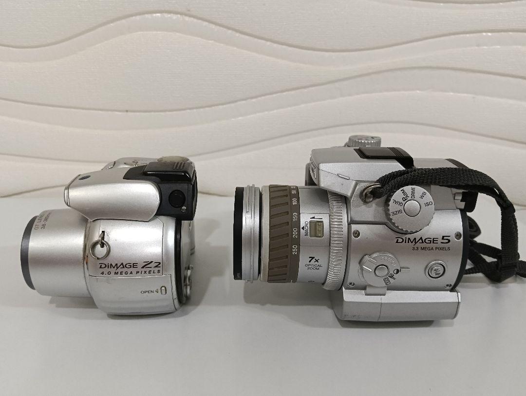 Konica Minolta Z2とMINOLTA ディマージュ5 2台 Konica Minolta Z2とMINOLTA ディマージュ5 2台 - メルカリ
