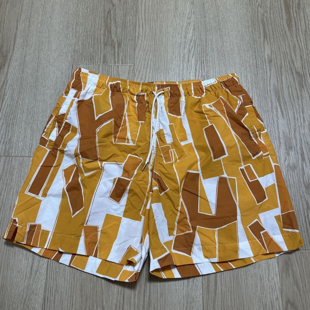エルメス デクパージュ ドゥ H ボクサー ショーツ 水着 size L メンズL HERMES