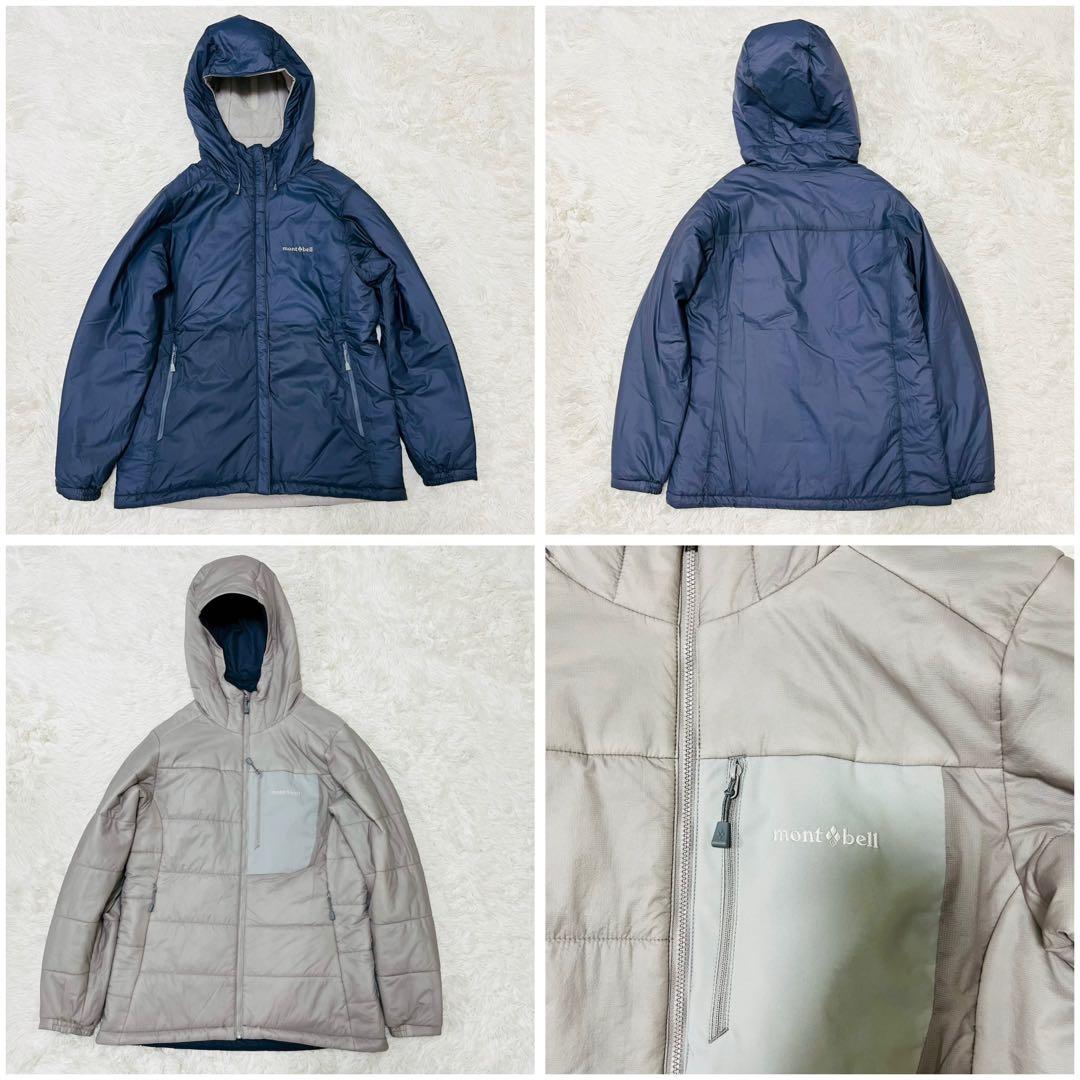 モンベル サーマラップ パーカ レディース XL 1101642 ライトグレー モンベル サーマラップ パーカ レディース XL 1101642 ライトグレー