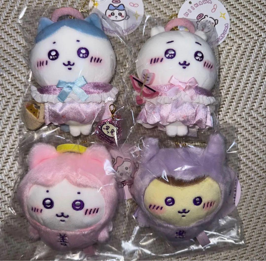 ちいかわてんしあくま くりまんじゅう マスコット ハチワレ ちいかわ
