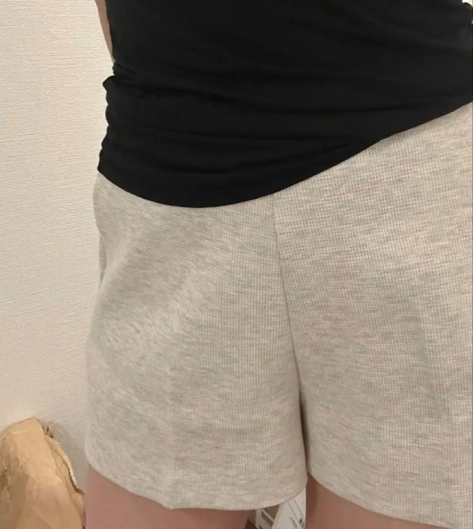 OHOTORO / Waffle Half Pants ショートパンツ