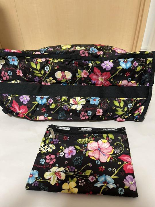 レスポートサック　ハワイ限定　ラージウィークエンダー　ハイビスカス　未使用 ハワイ限定柄レスポートサック large weekender(ハイビスカス)