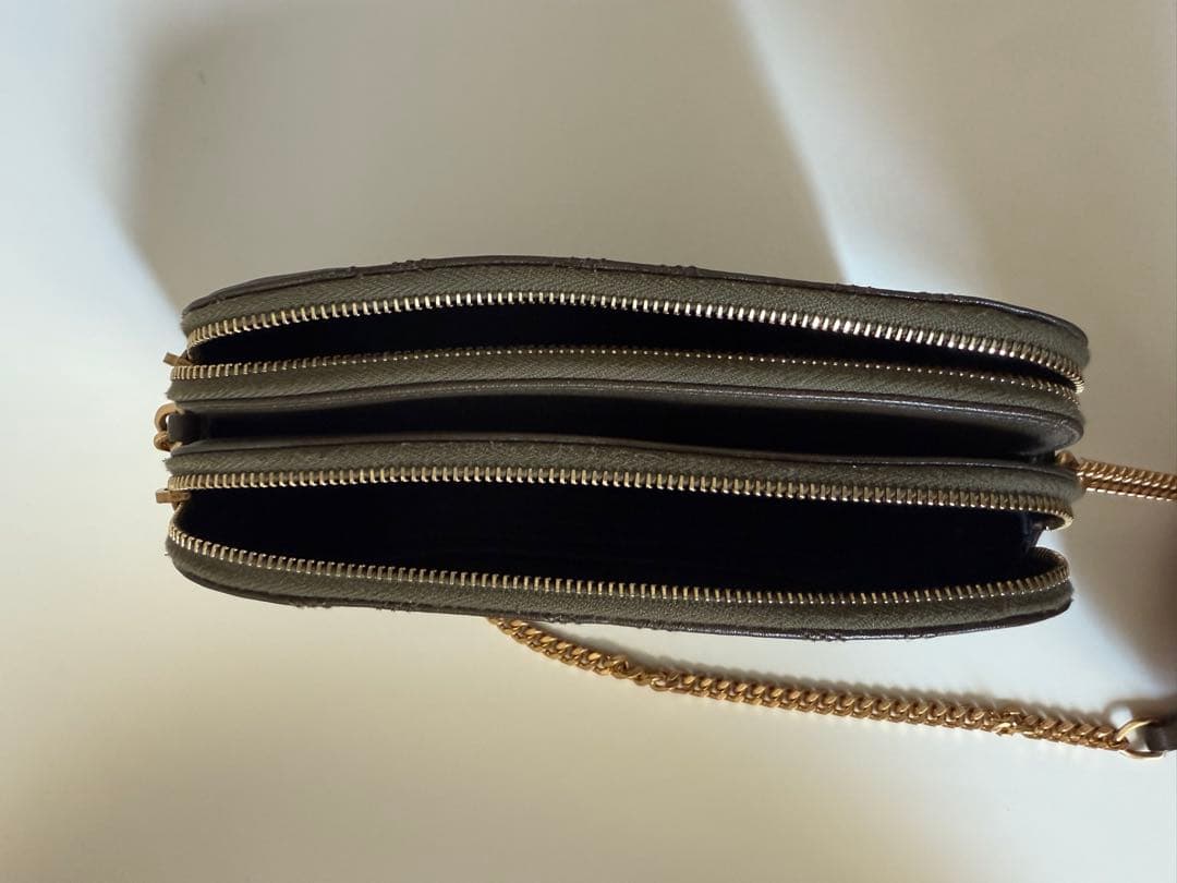 SAINT LAURENT サンローラン ダブルジップポーチ