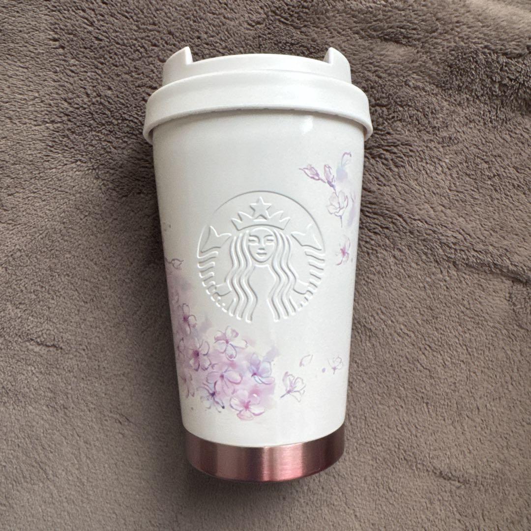 スタバ　SAKURA2025ステンレスTOGOロゴタンブラー355ml