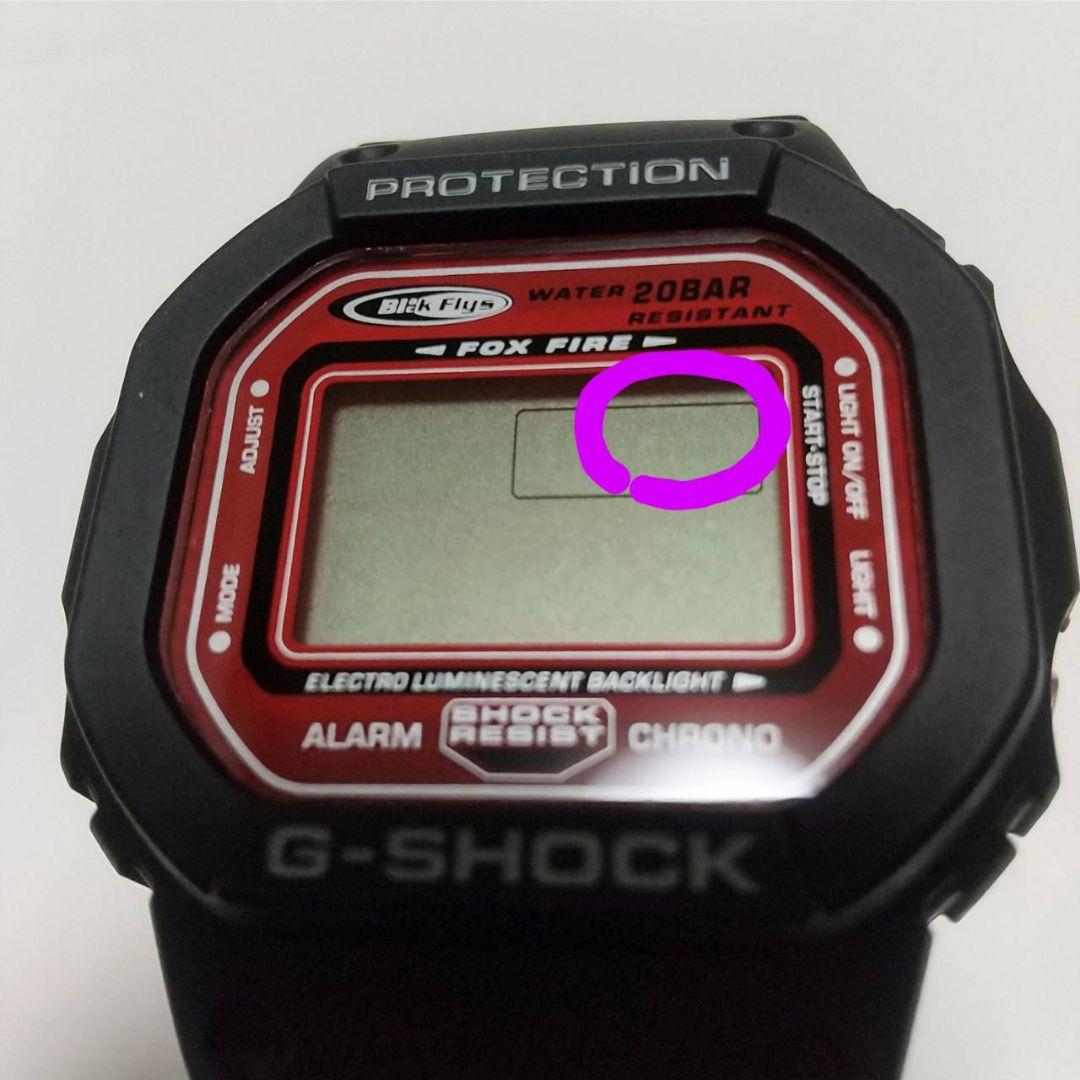 美品!　DW-5600EF-1T ブラックフライ