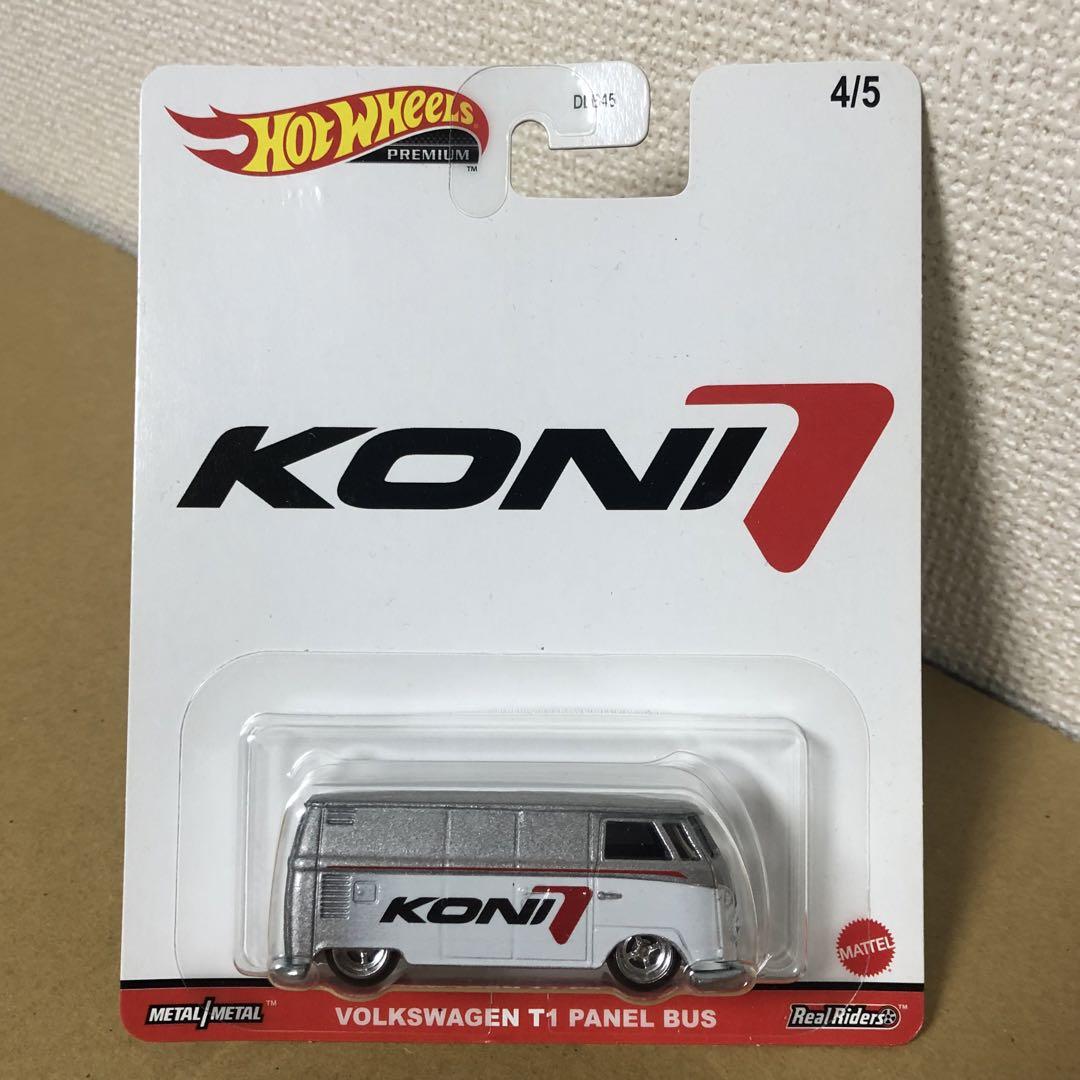 5台セット　ホットウィール　フォルクスワーゲン T1 パネルバス　KONI