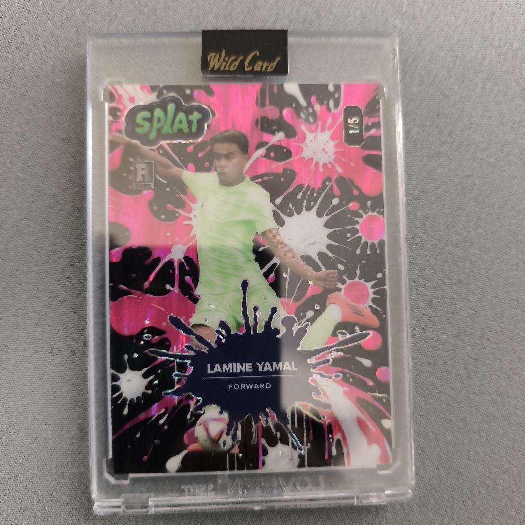 LAMINE YAMAL SPLATカード フォワード 1/5