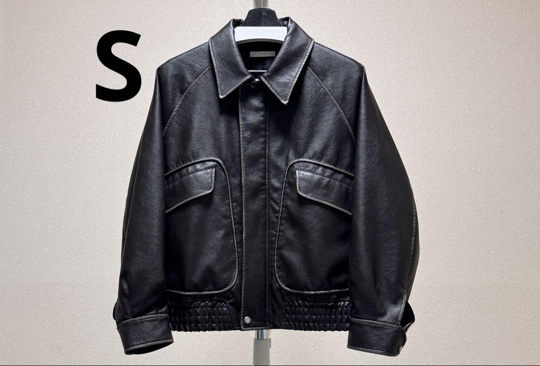 WYM ARTIFICIAL GRAIN FLIGHT BLOUSON
