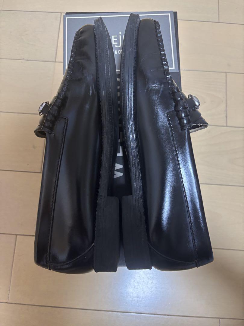 G.H.BASS ブラックレザー ローファー