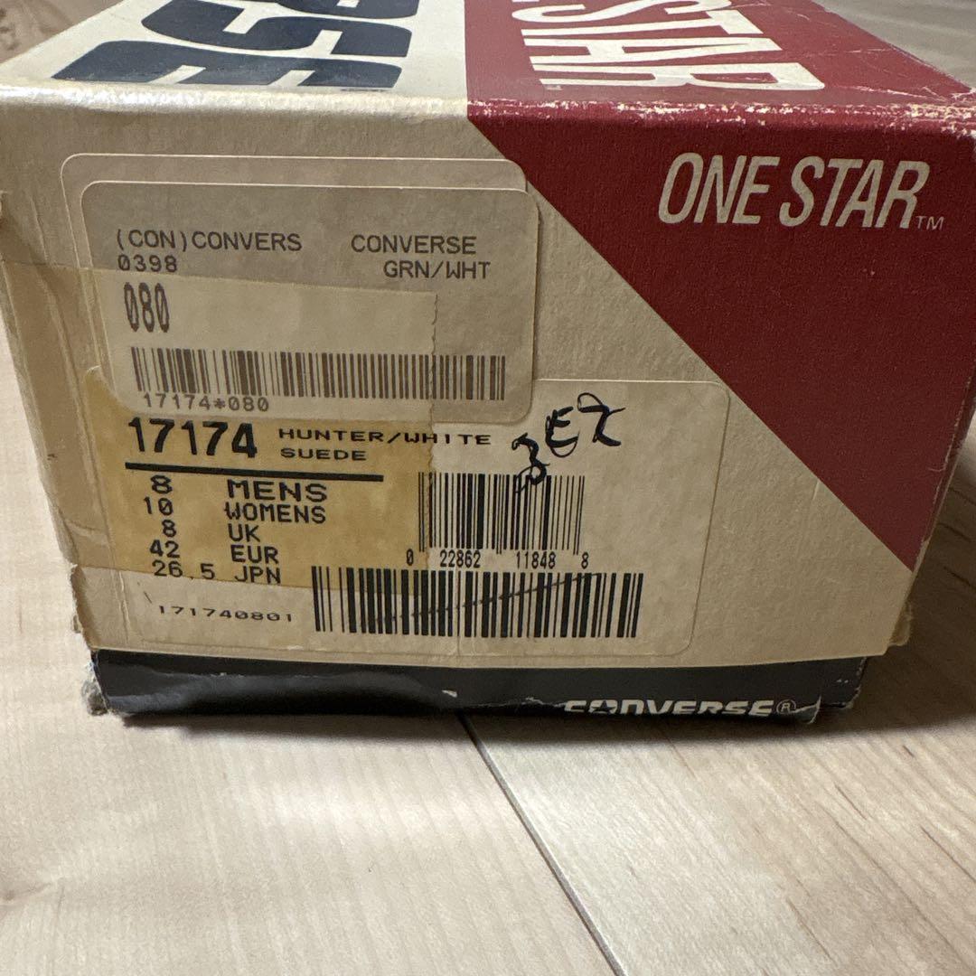 90s CONVERSE ONESTAR スエード デッドストック箱付き