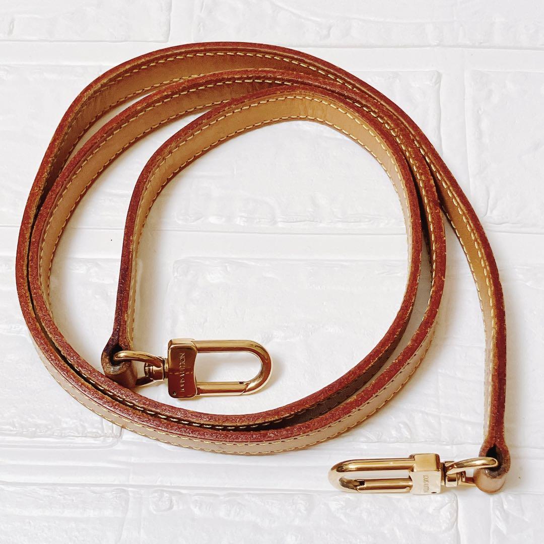 ON406ヴィトン Vuitton レザー ヌメ革 ショルダーストラップ