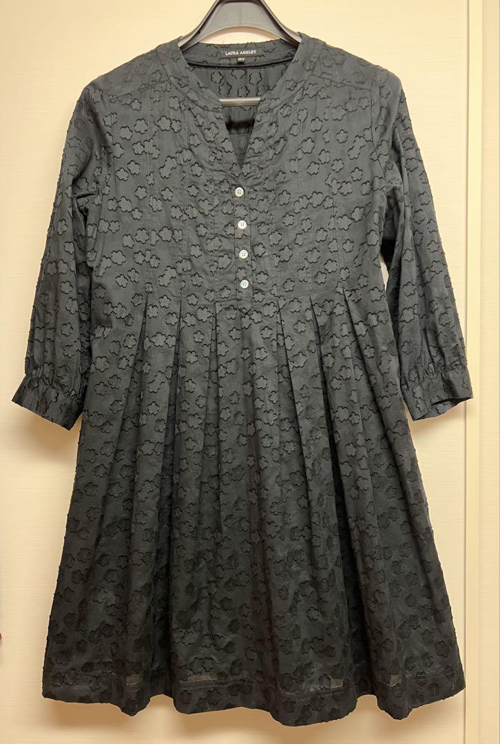 LAURA ASHLEY チュニックワンピース　黒
