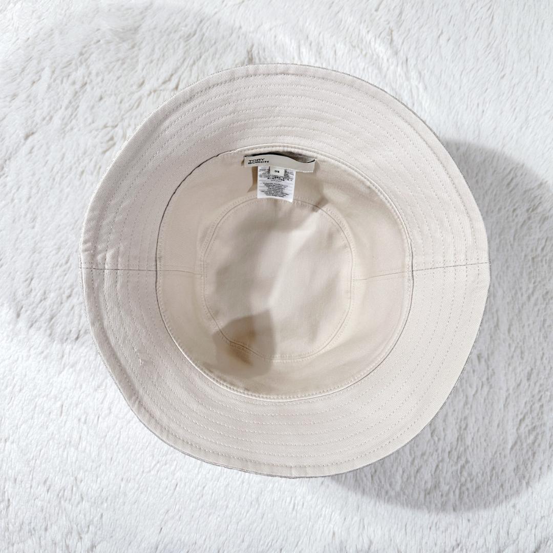 Tory Burch バケットハット ベージュ ラフィア Tory Burch Striped Raffia Bucket Hat | Shopbop