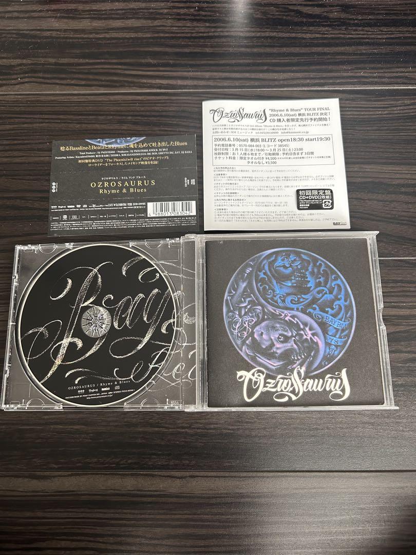 初回限定盤【OZROSAURUS・Rhyme&Blues】CD+DVD再生確認済 - メルカリ