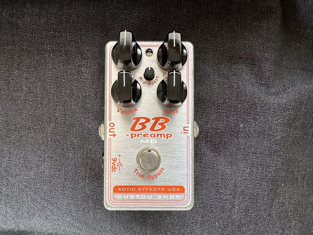 ギター xotic BB preamp Mid boost