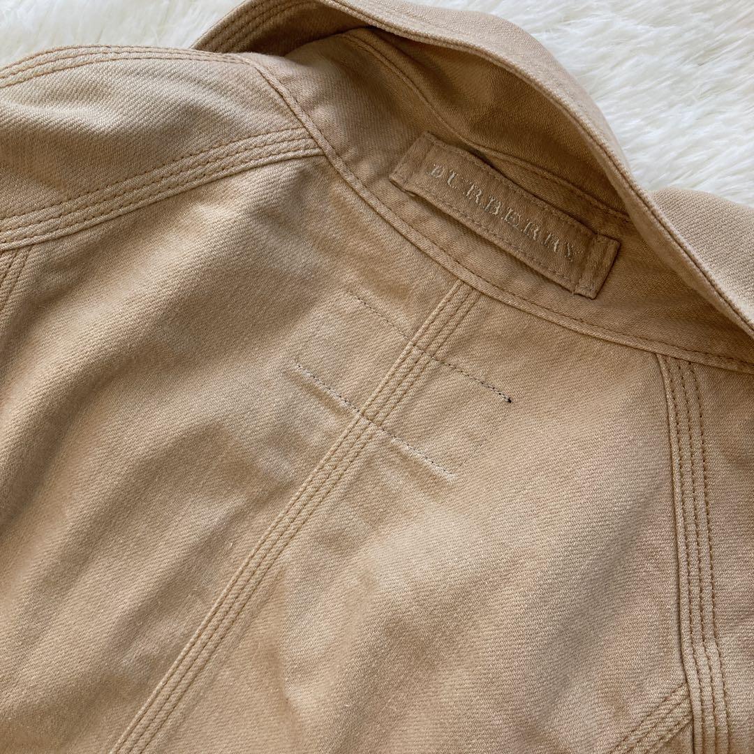 大きいサイズ BURBERRYバーバリーデニムジャケットGジャン